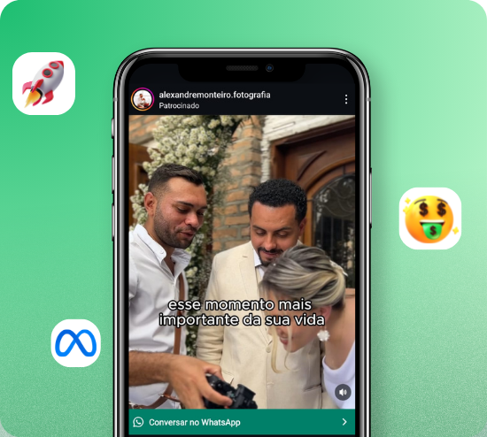 Anúncio patrocinado no Instagram